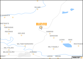 map of Burino