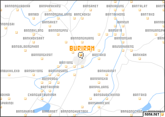 map of Buriram