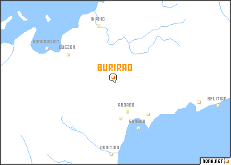 map of Burirao