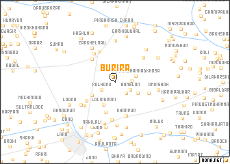 map of Burira