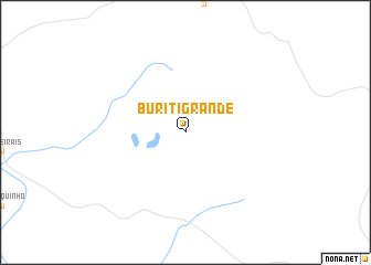 map of Buriti Grande