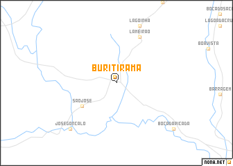 map of Buritirama