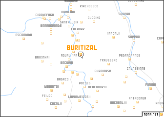 map of Buritizal