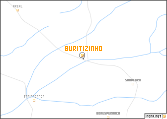 map of Buritizinho