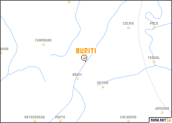 map of Buriti