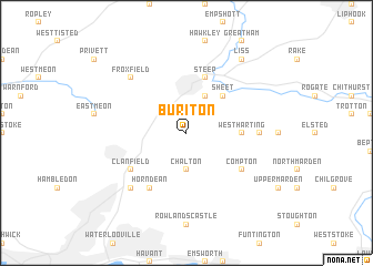 map of Buriton