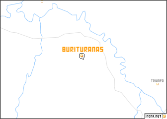 map of Burituranas