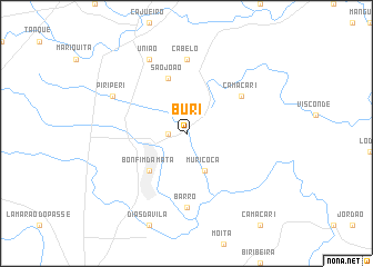 map of Buri