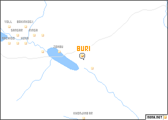 map of Buri