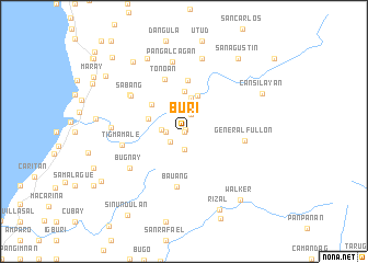 map of Buri