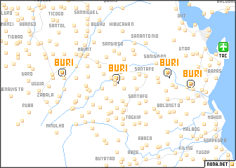 map of Buri