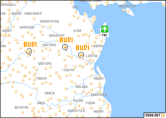 map of Buri