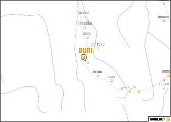 map of Buri