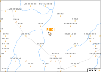 map of Buri