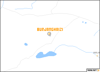map of Burjang Haizi