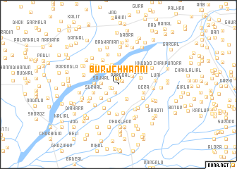 map of Burj Chhanni