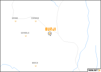 map of Burjī