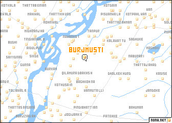 map of Burj Musti