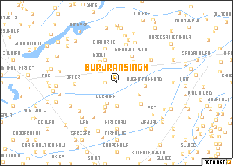 map of Burj Ran Singh