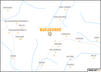 map of Burj Shahr