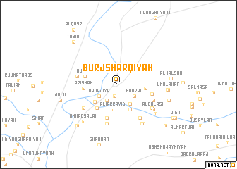 map of Burj Sharqīyah