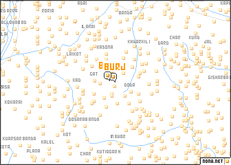 map of Burj