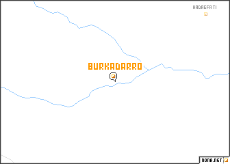 map of Burka Darro