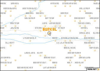 map of Burkal