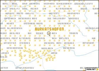 map of Burkatshofen