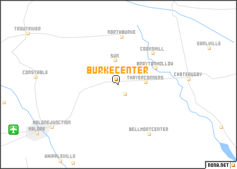 map of Burke Center