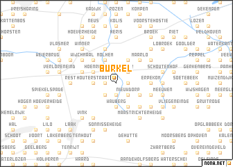 map of Burkel