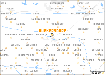 map of Burkersdorf