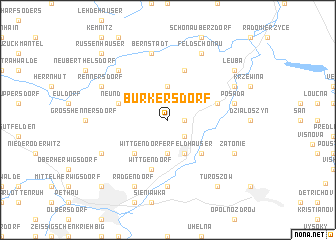 map of Burkersdorf