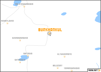 map of Burkhankul\