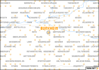 map of Burkheim