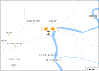 map of Burkhun