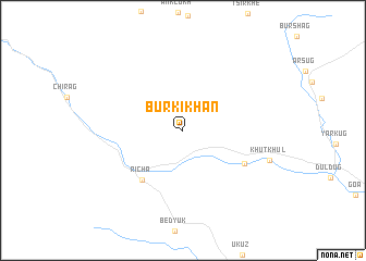 map of Burkikhan