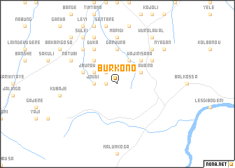 map of Burkono