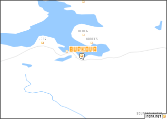 map of Burkova