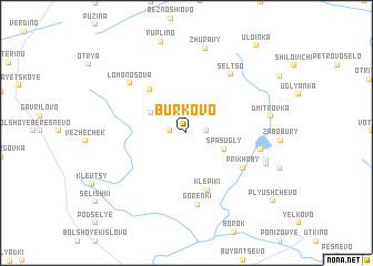 map of Bur\