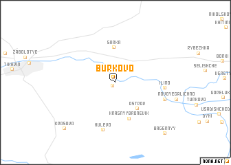 map of Burkovo