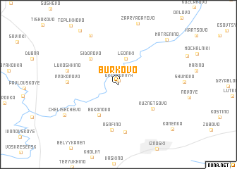 map of Burkovo