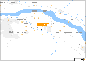 map of Burkut