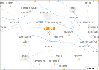map of Burla