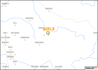 map of Burla