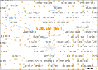 map of Burleswagen