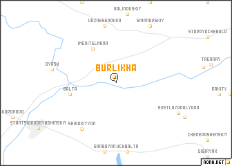 map of Burlikha