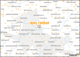 map of Burltonpur