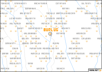 map of Burlug