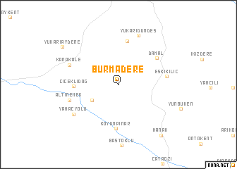 map of Burmadere